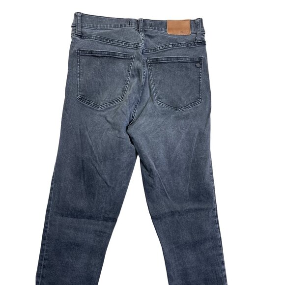 Madewell Womens High-Rise Skinny Jeans Dark Wash Denim Size 26 - Picture 7 of 10